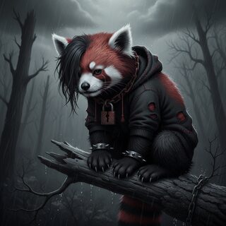 emo &mdash; a red panda