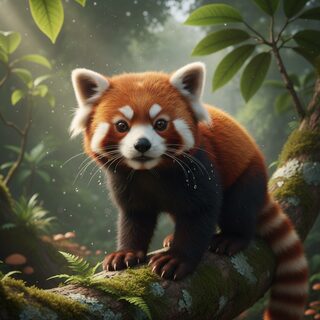 Unreal &mdash; a red panda