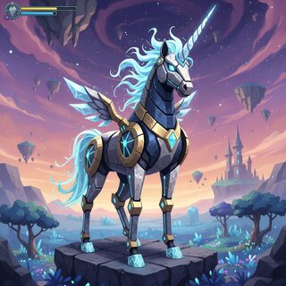 FFXI &mdash; a unicorn who is actually a robot