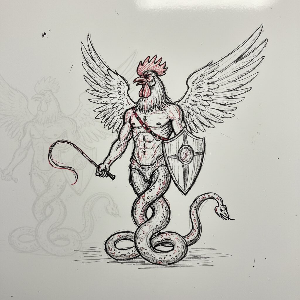 whiteboard &mdash; Abraxas &mdash; generated image