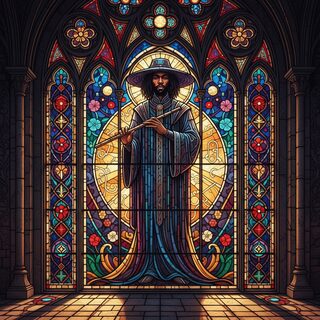 stained glass &mdash; Andre 3000
