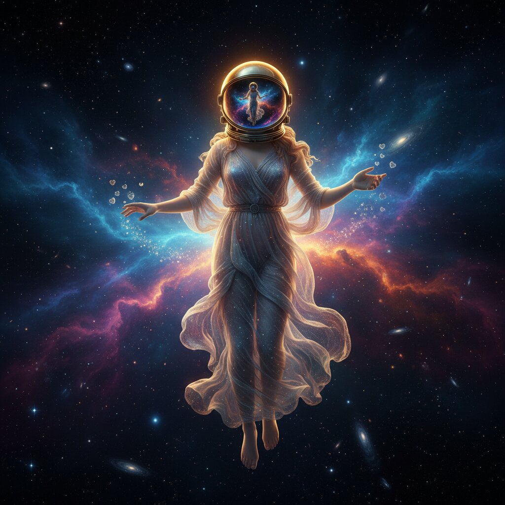 outer space &mdash; Aphrodite &mdash; generated image