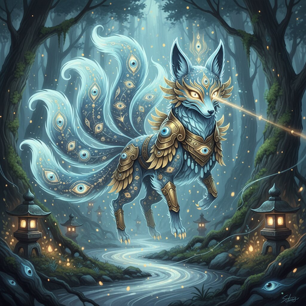 Kitsune &mdash; Argus &mdash; generated image