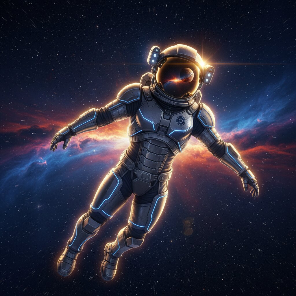 outer space &mdash; Argus &mdash; generated image