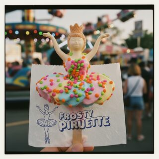 ice cream novelty &mdash; Ballerina