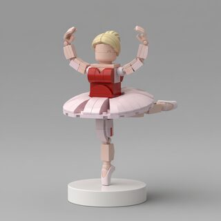 LEGO minifigure &mdash; Ballerina