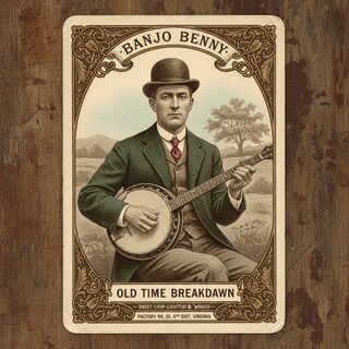 1910s tobacco card &mdash; banjo