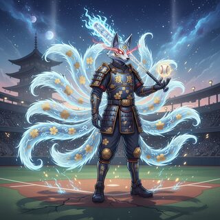 Kitsune &mdash; Baseball Player