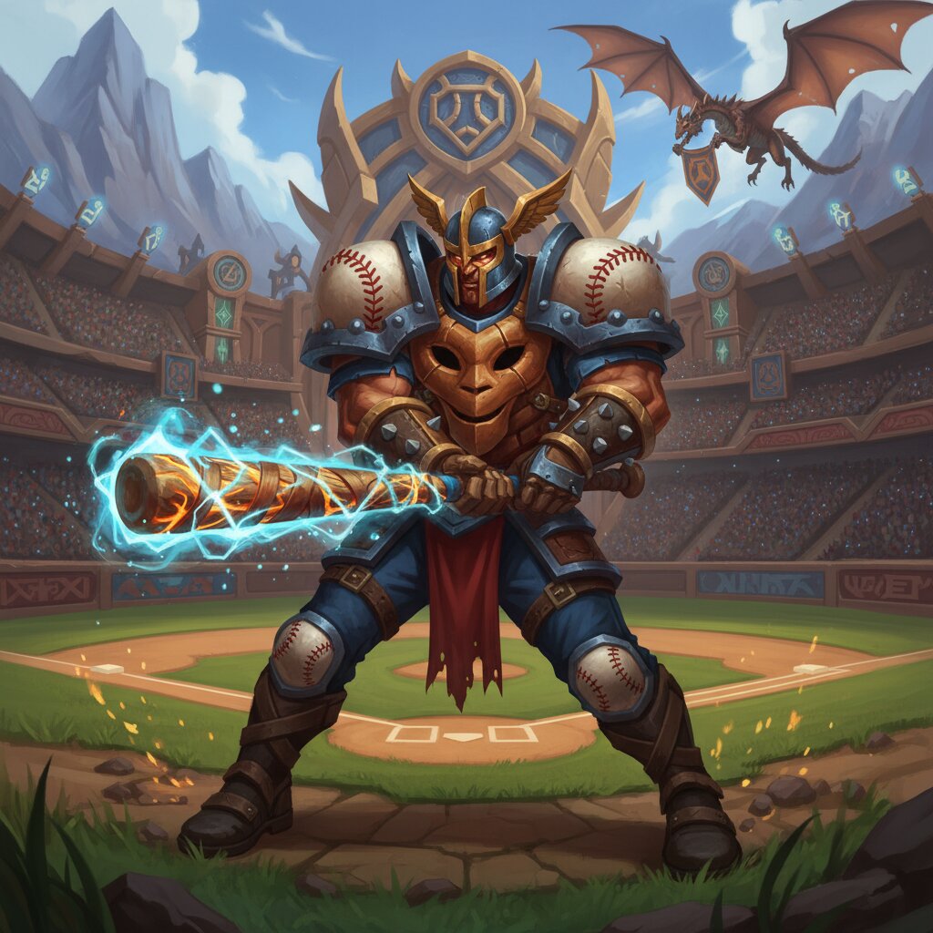 World of Warcraft &mdash; Baseball Player &mdash; generated image