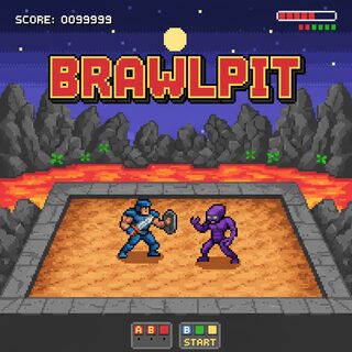 8-bit pixel art &mdash; BRAWLPIT