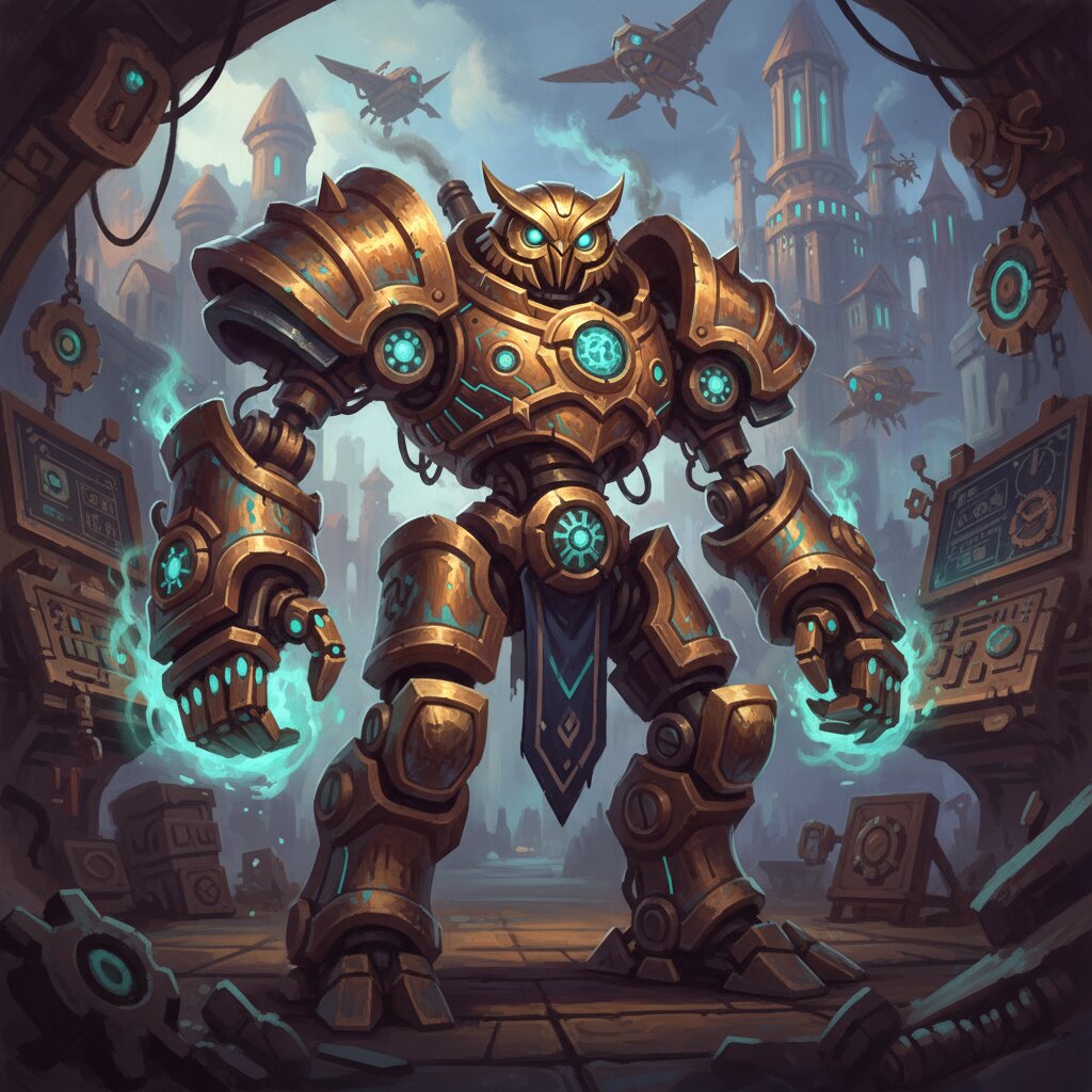 World of Warcraft &mdash; Clockwork Automaton &mdash; generated image