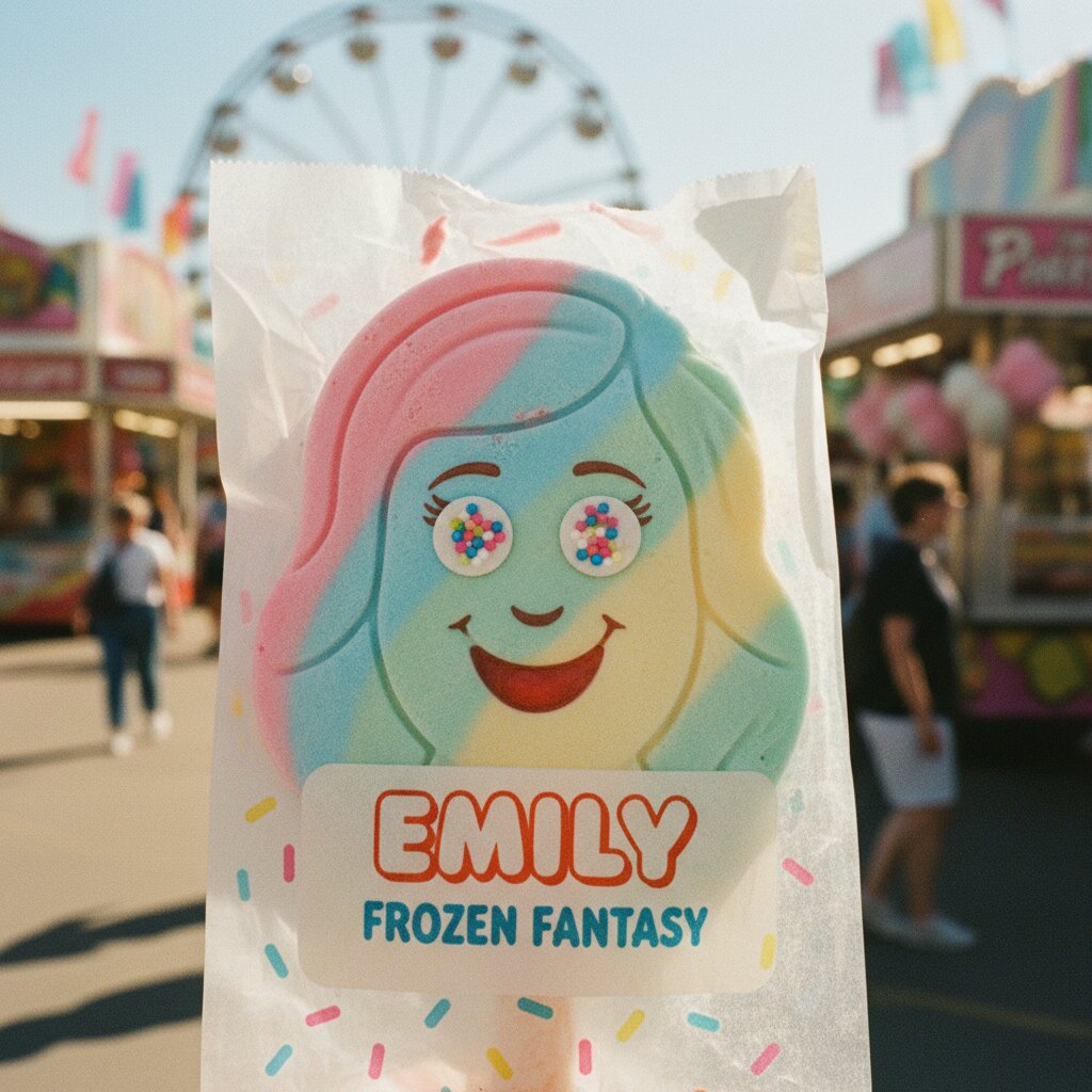 ice cream novelty &mdash; Emily &mdash; generated image