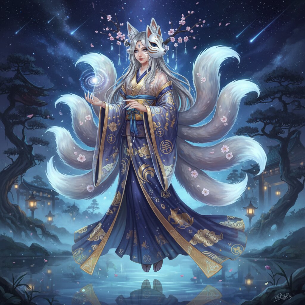 Kitsune &mdash; Emily &mdash; generated image