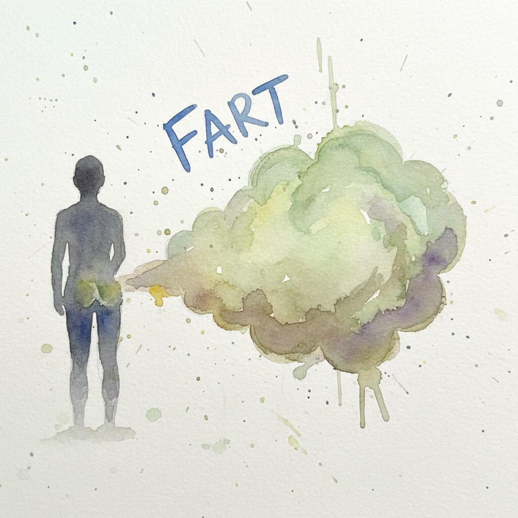 watercolor sketchbook &mdash; fart &mdash; generated image