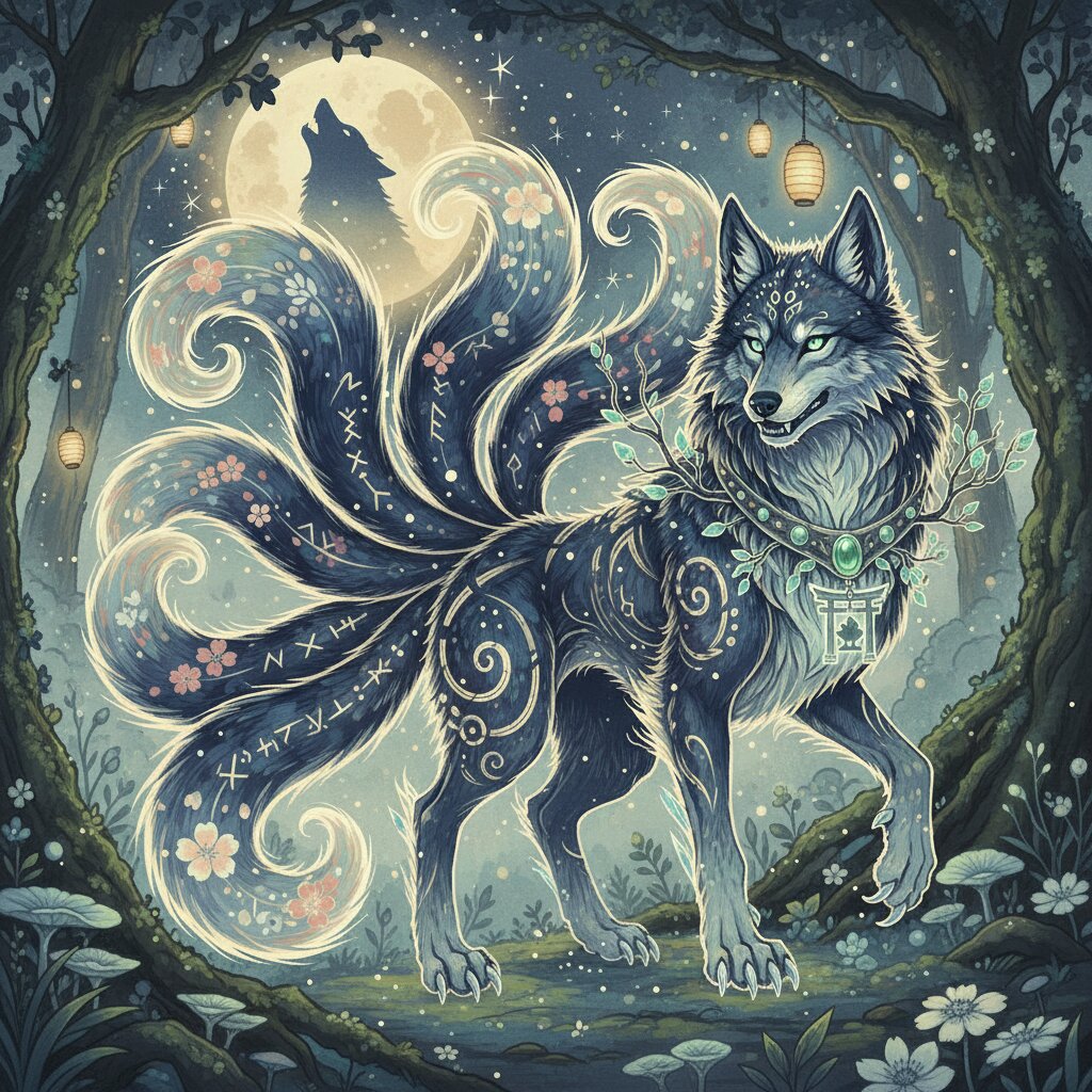 Kitsune &mdash; fenrir &mdash; generated image
