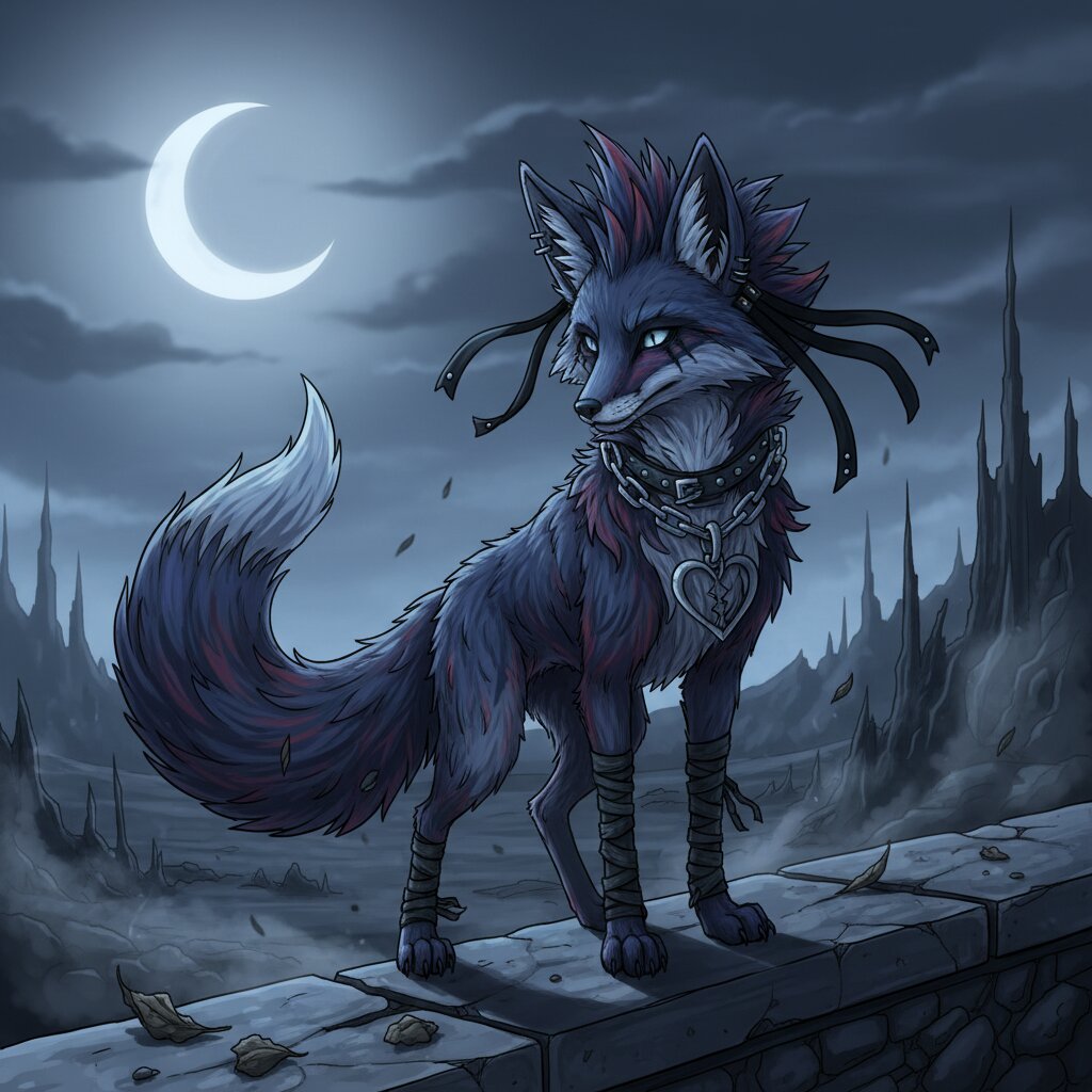 emo × FFXI &mdash; Fox &mdash; generated image