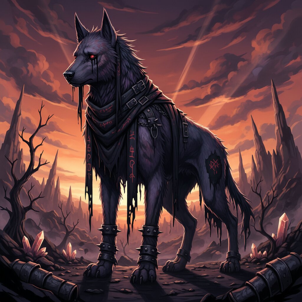 emo × FFXI &mdash; Hound &mdash; generated image