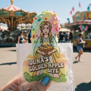 ice cream novelty &mdash; Iduna and Her Golden Apples
