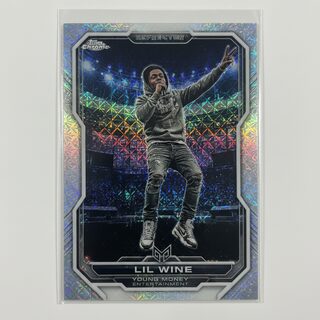 2020s Topps Chrome refractor &mdash; Lil Wayne