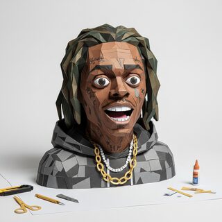 paper-craft &mdash; Lil Wayne