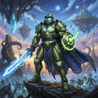World of Warcraft × FFXI &mdash; Master Chief (Halo)