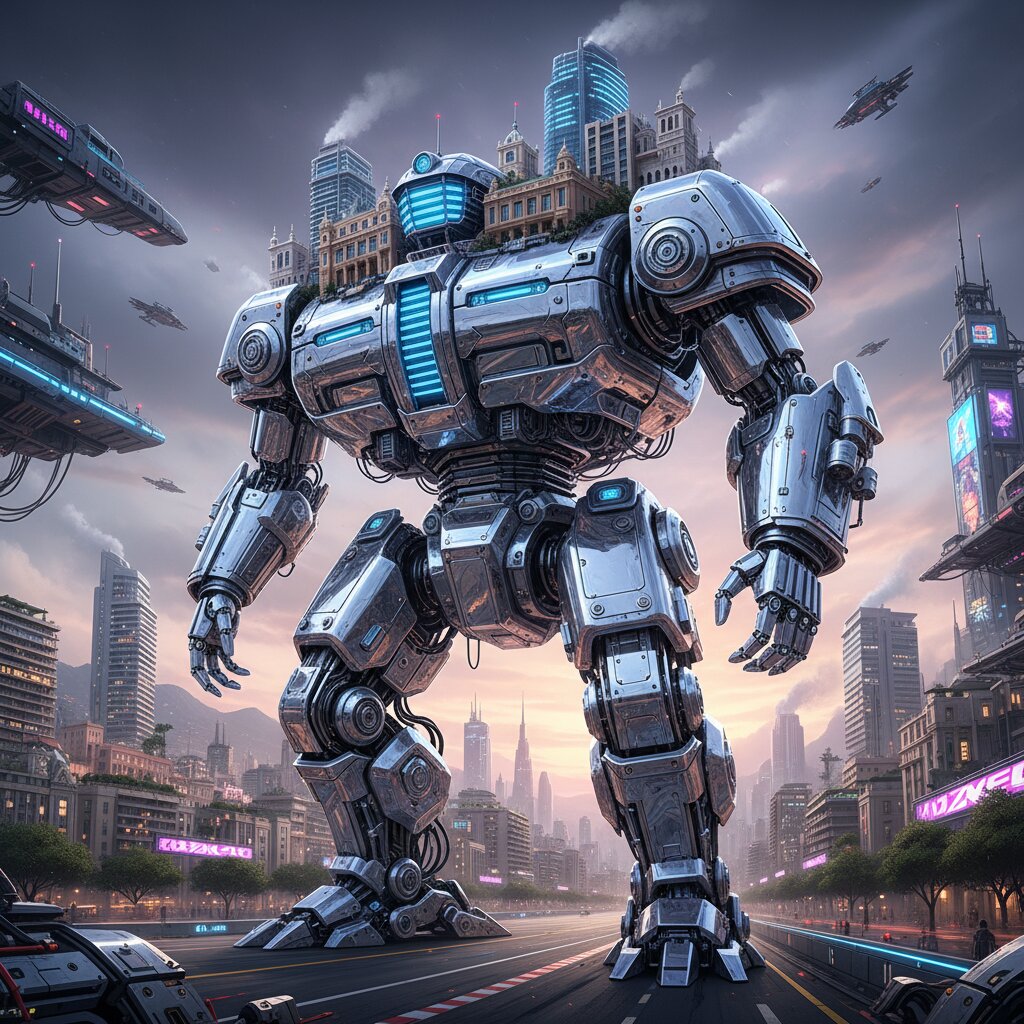 robot &mdash; Monaco &mdash; generated image