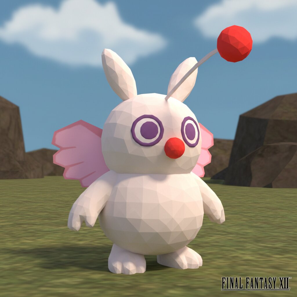 FFXI &mdash; Moogle &mdash; generated image