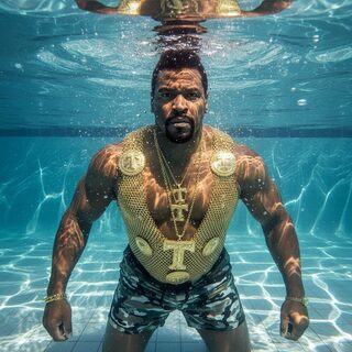 underwater &mdash; Mr. T