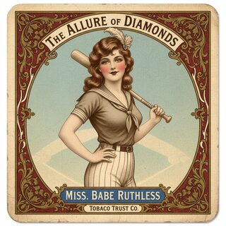 1910s tobacco card &mdash; Pinup Girl