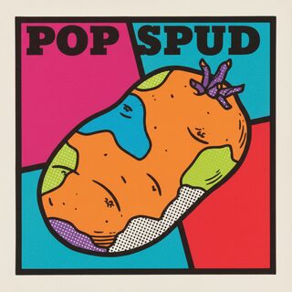 pop art silkscreen &mdash; Potato