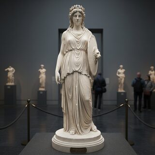 ancient Greek marble statue &mdash; Princess Dianna