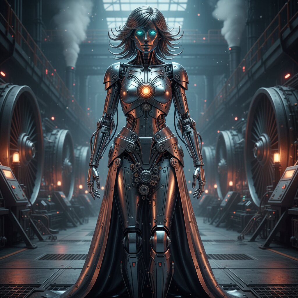 robot &mdash; Princess Dianna &mdash; generated image