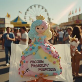 ice cream novelty &mdash; princess