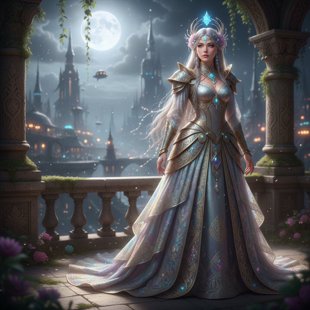 Unreal &mdash; princess &mdash; generated image