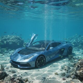 underwater &mdash; supercar