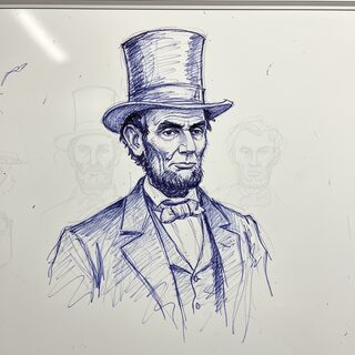 whiteboard &mdash; The Ghost of Abraham Lincoln