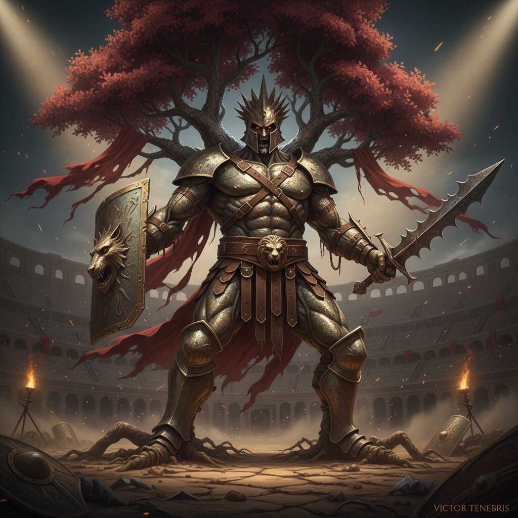 gladiator &mdash; Tree &mdash; generated image