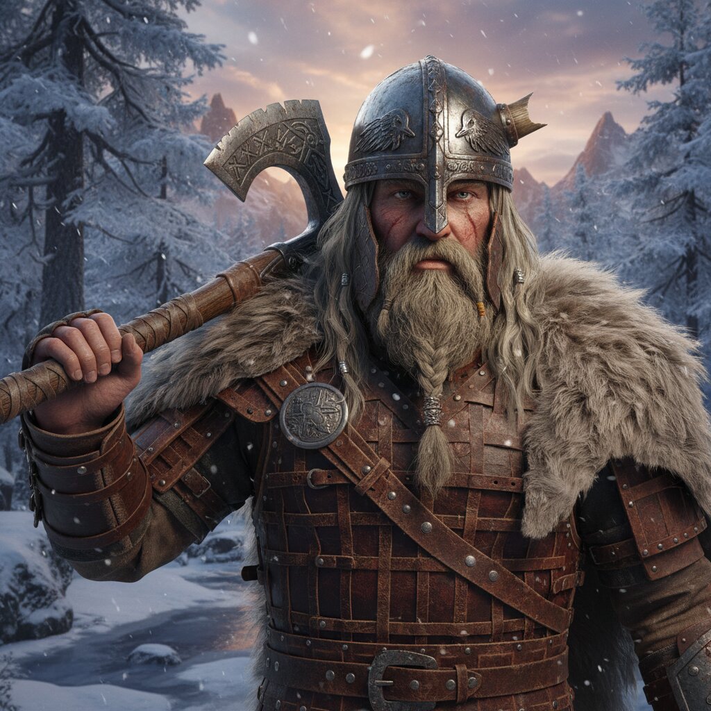 Unreal &mdash; Viking Warrior &mdash; generated image
