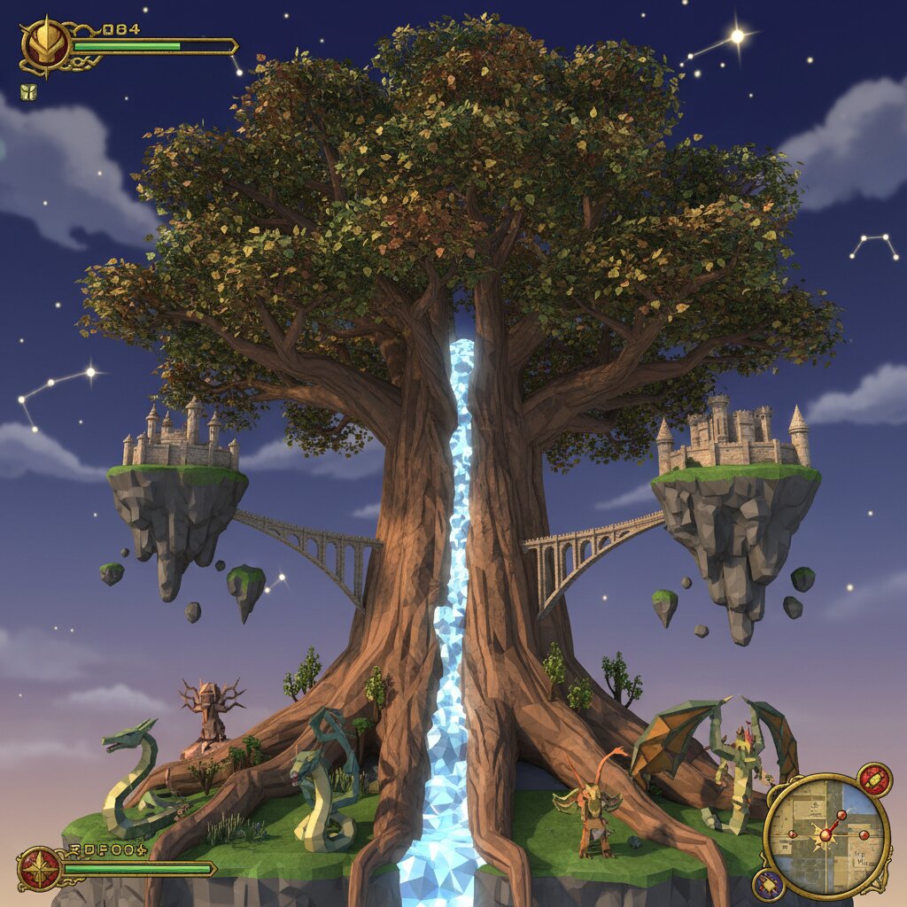 FFXI &mdash; Yggdrasil &mdash; generated image